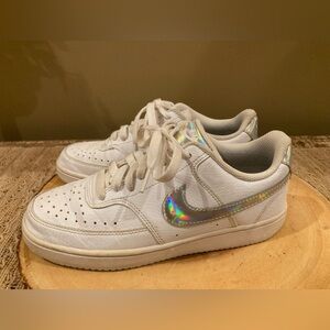 Nike Court Vision Low White Chrome CW5596-100 Women’s‎ 7